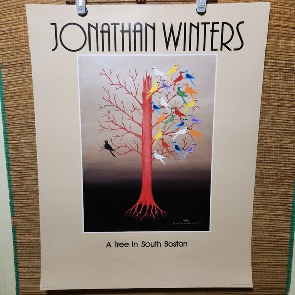 SET of 5 1980s Fine Art Posters, Jonathan Winters Vintage Surreal, 28"x22" (NOS) - Picture 8 of 16